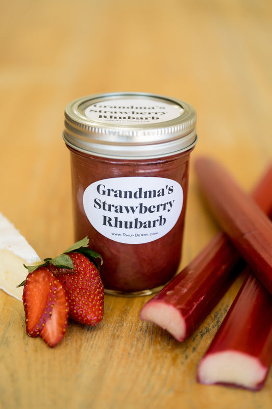 Grandma's Strawberry Rhubarb Jam