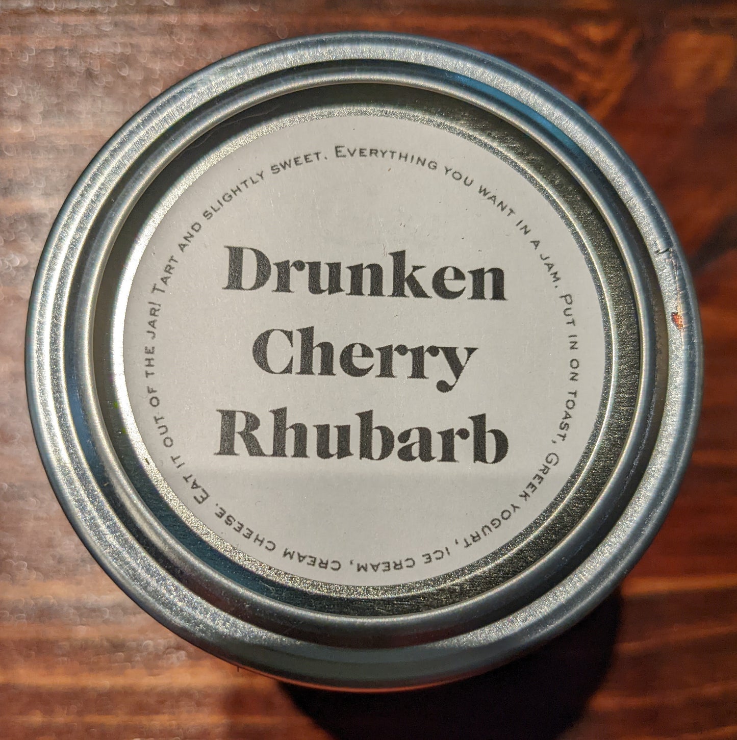 Drunken Cherry Rhubarb